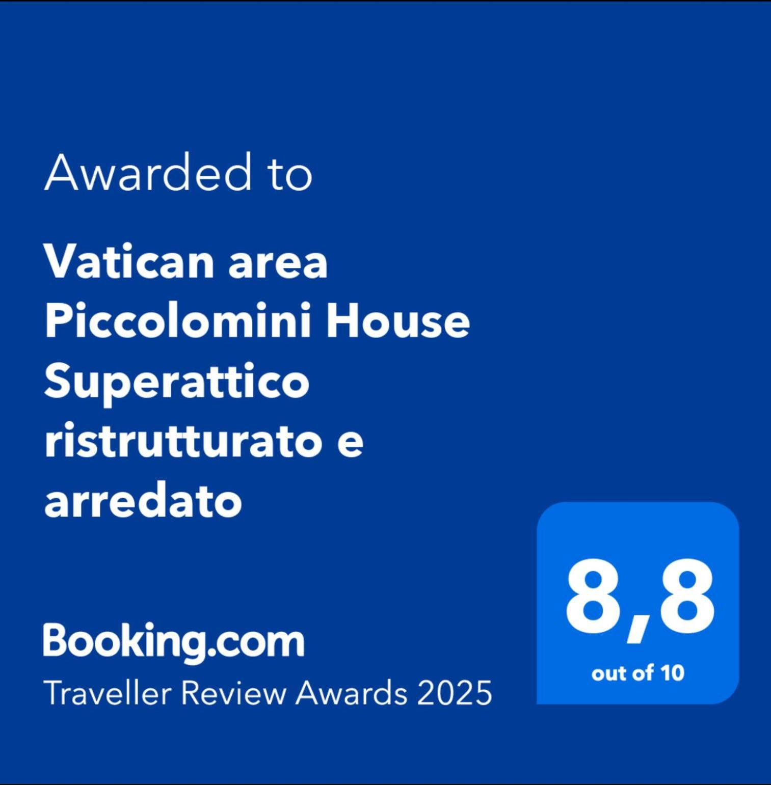 Vatican Area Piccolomini House Superattico Ristrutturato E Arredato Roma Exterior foto